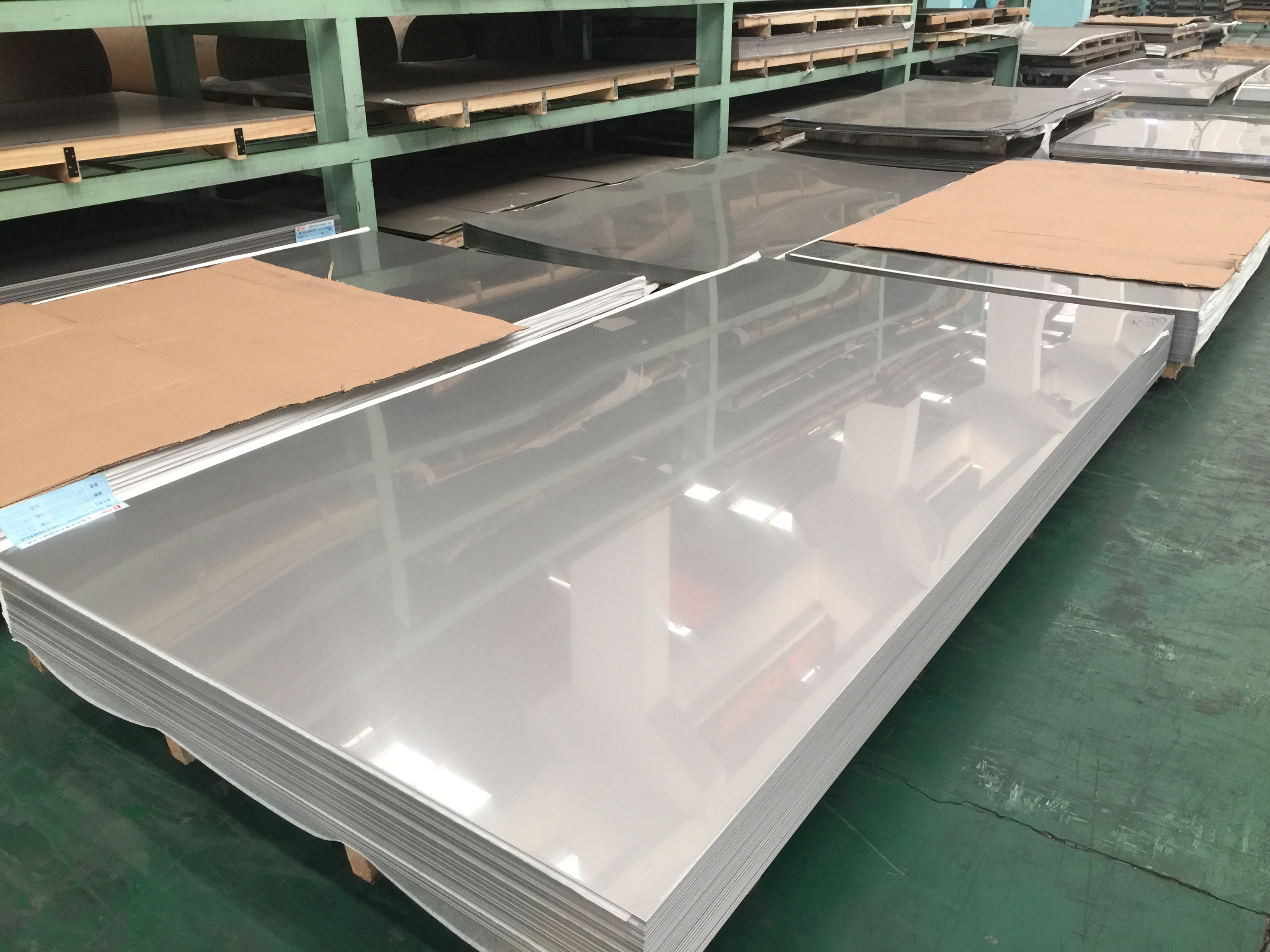 Cold Rolled 316Ti Stainless Steel Sheet SS 316Ti DIN1.4571 Metal Sheet 2B 0.5-3mm