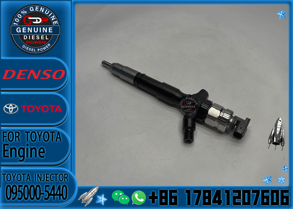 Common Rail Fuel Injector 23670-0L020 Diesel Engine Injector 095000-5440 For TOY0TA for denso