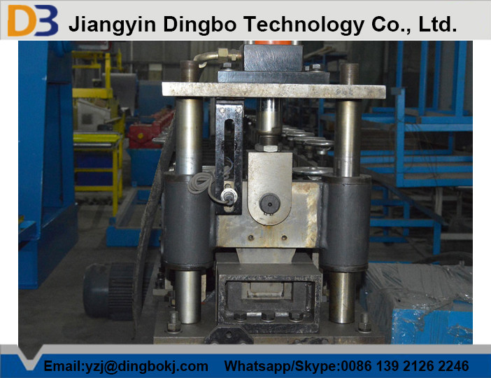 Full Automatic Steel Shutter Door Roll Forming Machine Side Guide Rail Making