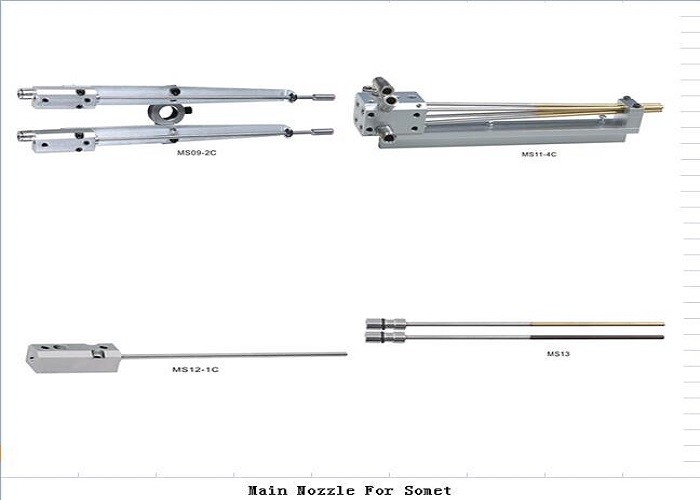 Main Nozzle Weaving Loom Spare Parts , Air Jet Loom Parts Long Service Life