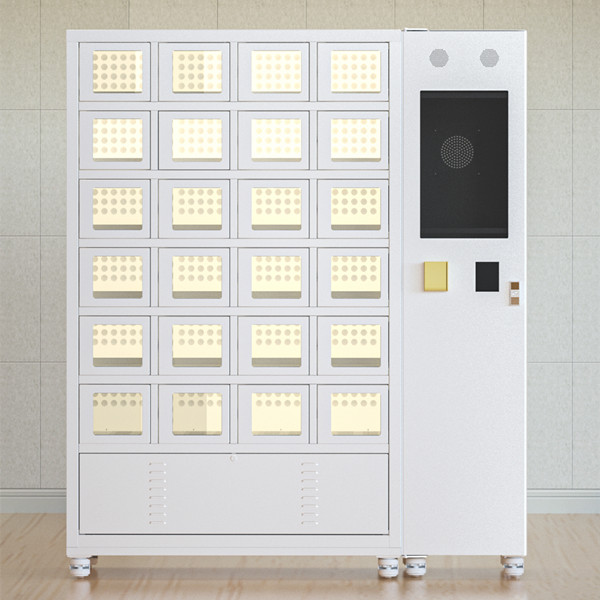 Customized Size Fruit And Vegetables Vending Machine Cooling Lockers Cabinet