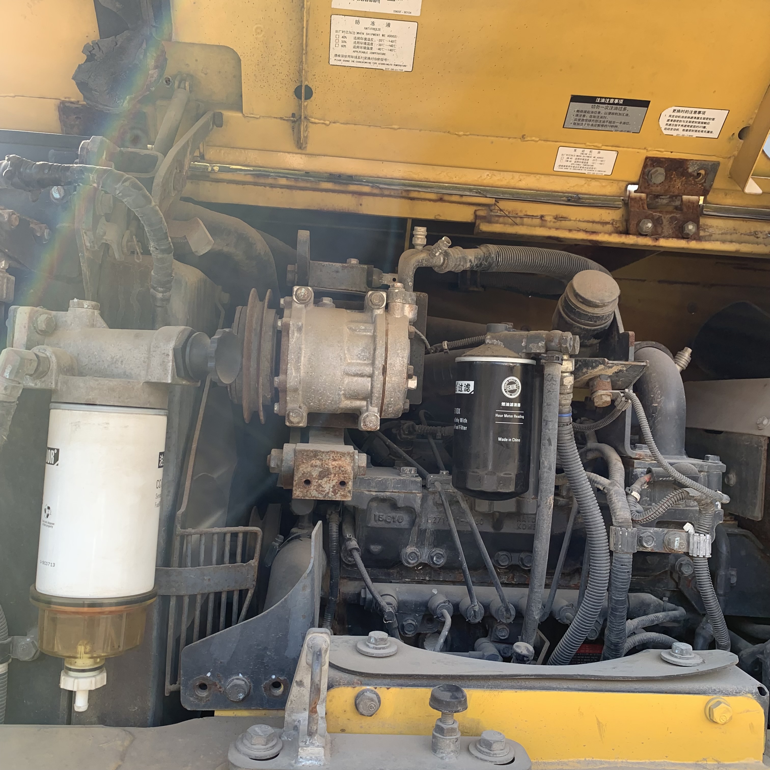 Excavating 7 tons of durable hydraulic track type PC Komatsu 70 second-hand excavator at a low price and selling well