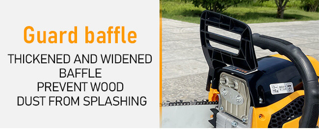 58cc Gasoline Chainsaw For Heavy-Duty Wood Cutting