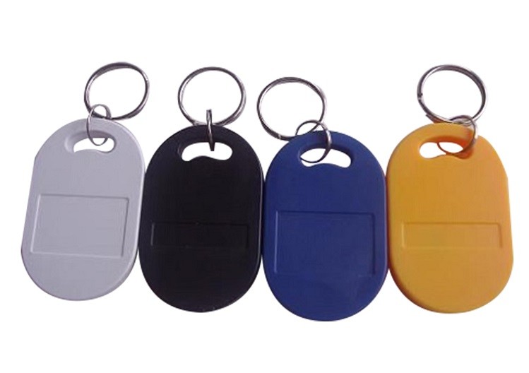 Customized Color RFID Key Fob Smart Plastic Access Fobs ISO14443A High Frequency