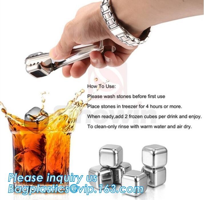 best chilling ice cubes for whiskey stainless steel whiskey stones with FDA, real dice ice cube whisky wine stone stainl