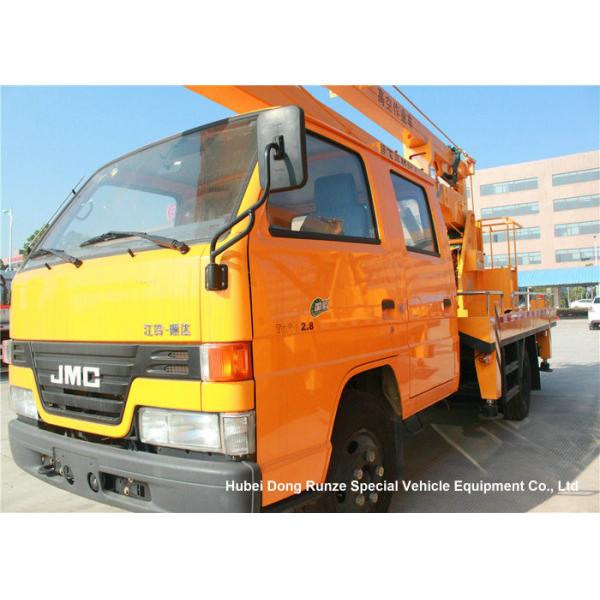 JMC 14-16m 4x2 Double Cabin Aerial Platform Truck For High Operation Working
