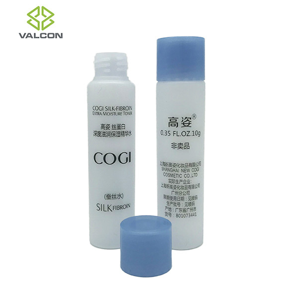 Small 10 ML Plastic Tube Packing 63 MM Height Customized Molding PE
