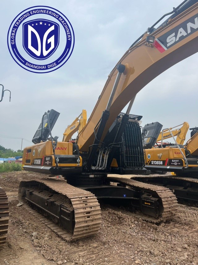 Used Sany SY365H 36.5 Ton Construction Equipment Advanced Working Mode Selection