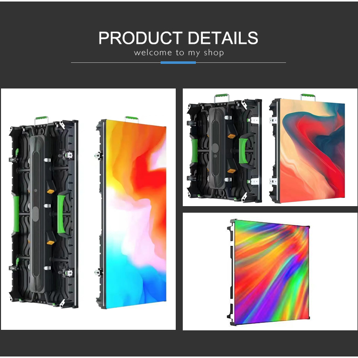 Indoor Video Advertisement Wall-Mounted LED Display Screen with P2.9 Pixel Pitch