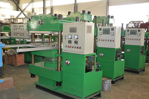 Four Pillar Type Rubber Vulcanizing Press Machine