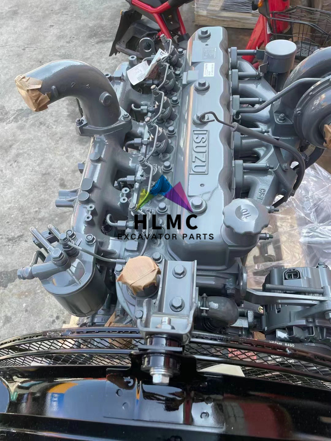 6BG1 6BG1T Complete Engine Isuzu 6 Cylinder Engine Assemblies 2300RPM