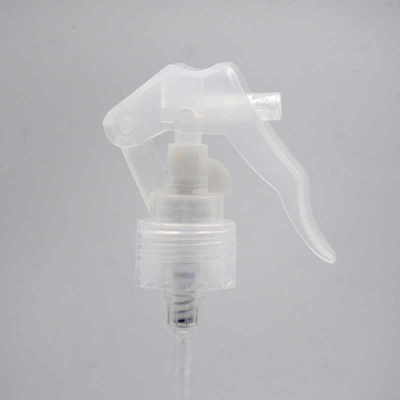 Customizable Transparent Plastic Trigger Sprayer Replacement Mini 0.25cc - 0.30cc