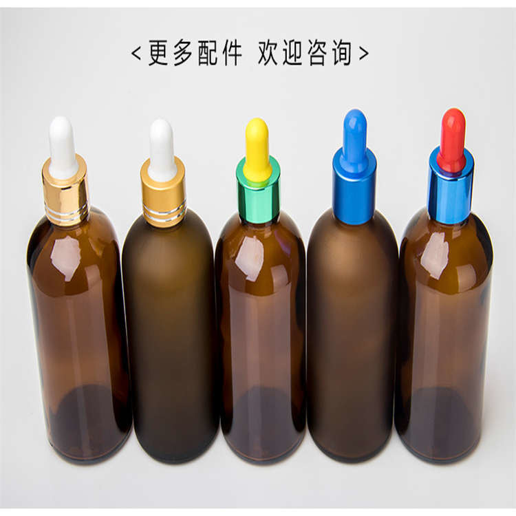 Leakproof Thickened Essential Oil Glass Bottles With Dropper Reusable