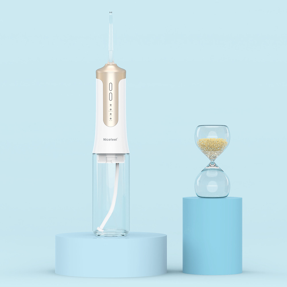 Oral Cleaner Electric Jet Cordless Portable Water Flosser IPX7 300ml