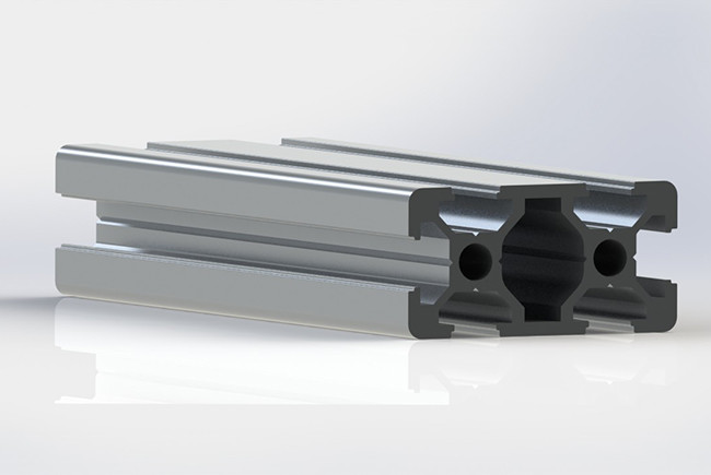 GB Standard 20 * 40 T Slot Aluminum Profile For Light Duty Structure