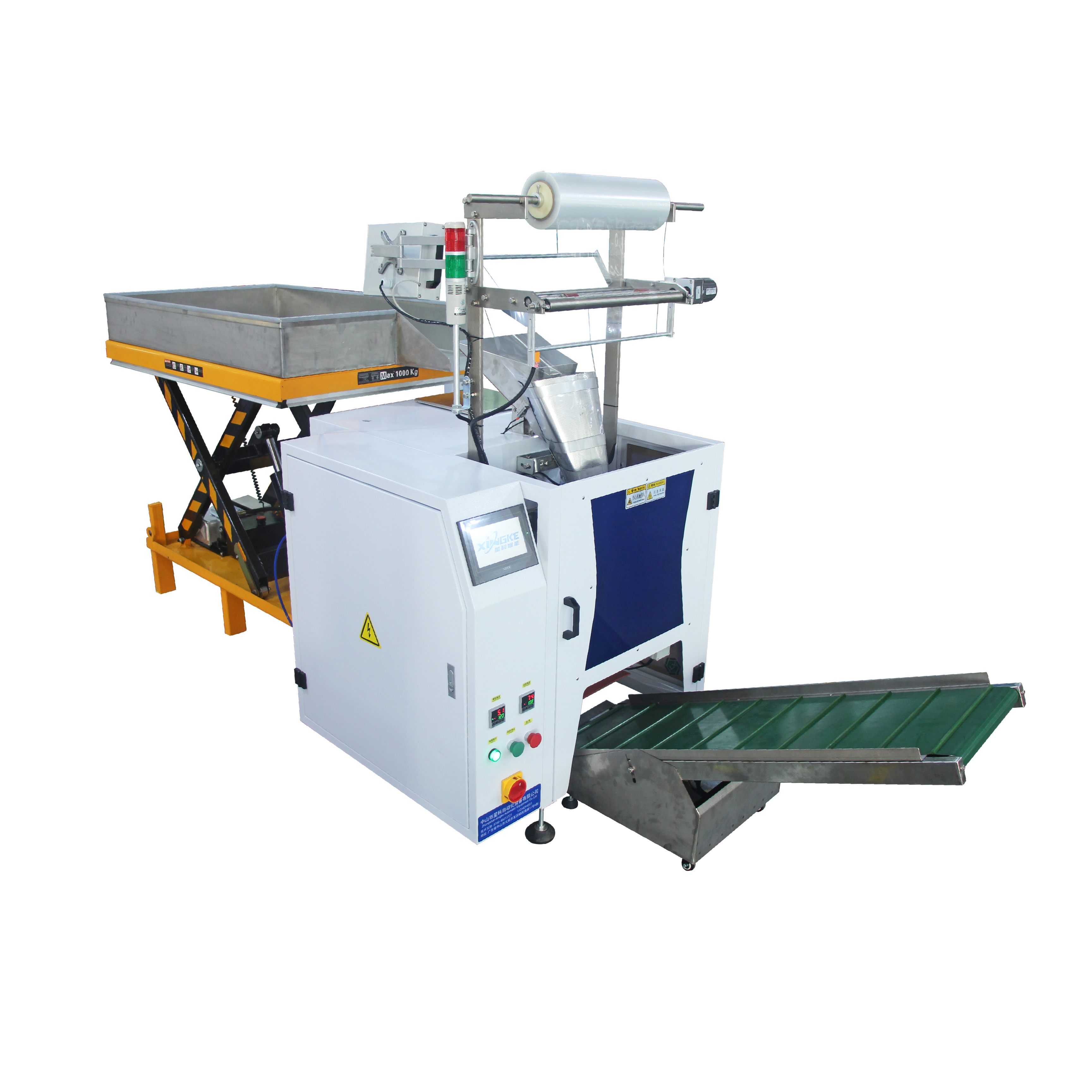 Semi-Automatic Screw Counting Packing Machine Bulk Products Filling Sealing Mixed Material Packaging Machine With Check Weighing