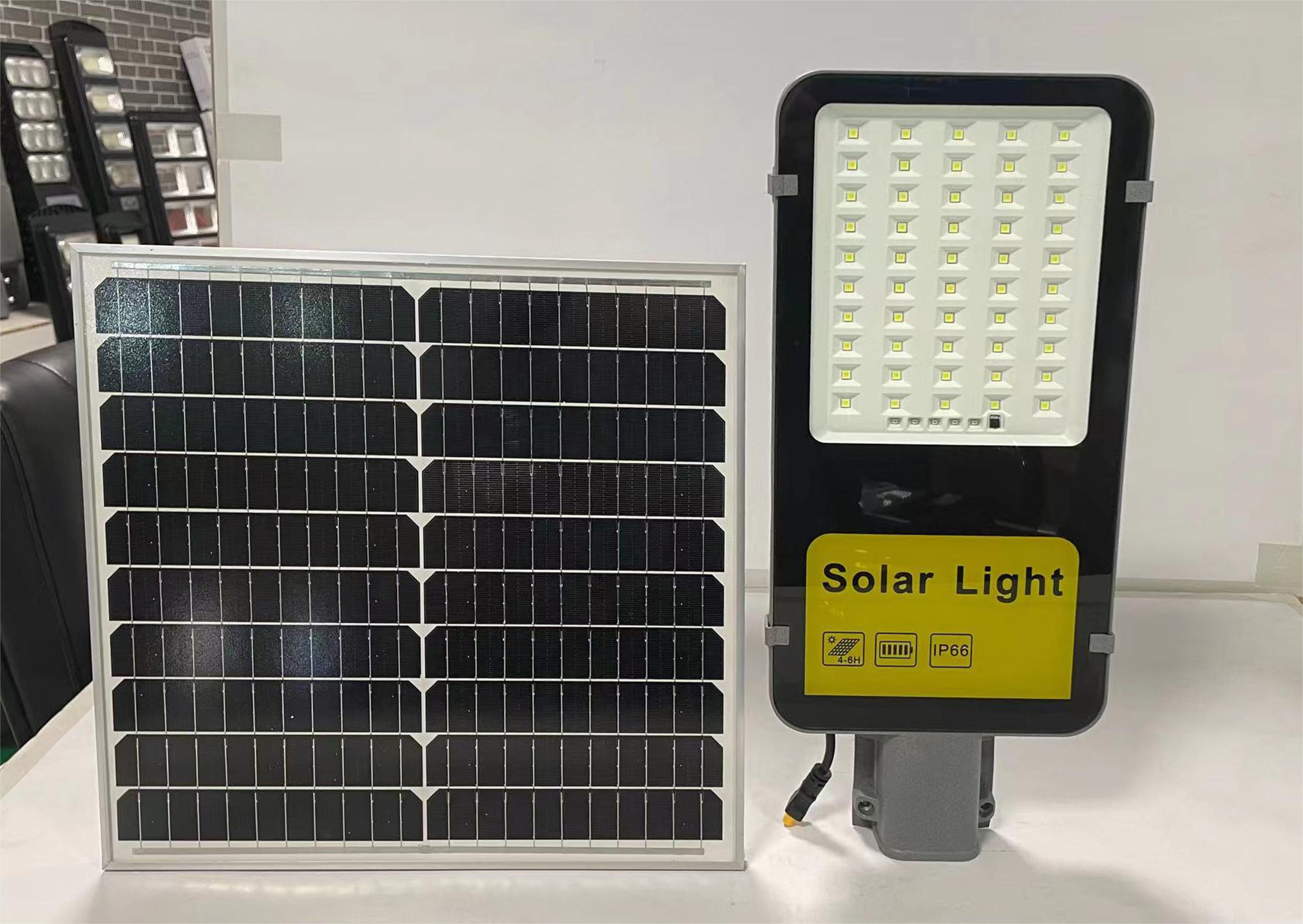 300w 400w 500w Solar Powered Street Lights Popular Split IP65 For Road / Garden