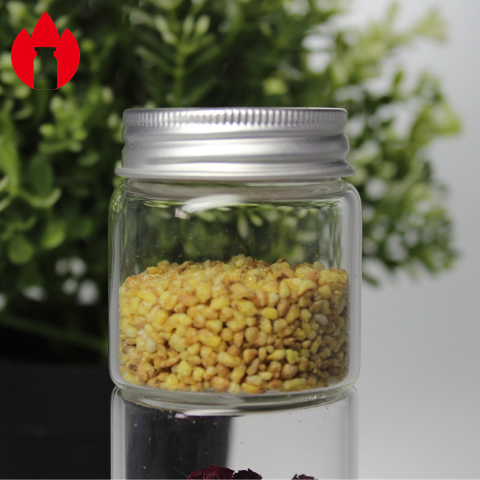 Glass Jar 50ml-200ml Customized Wide Mouth High Borosilicate Glass Bottle