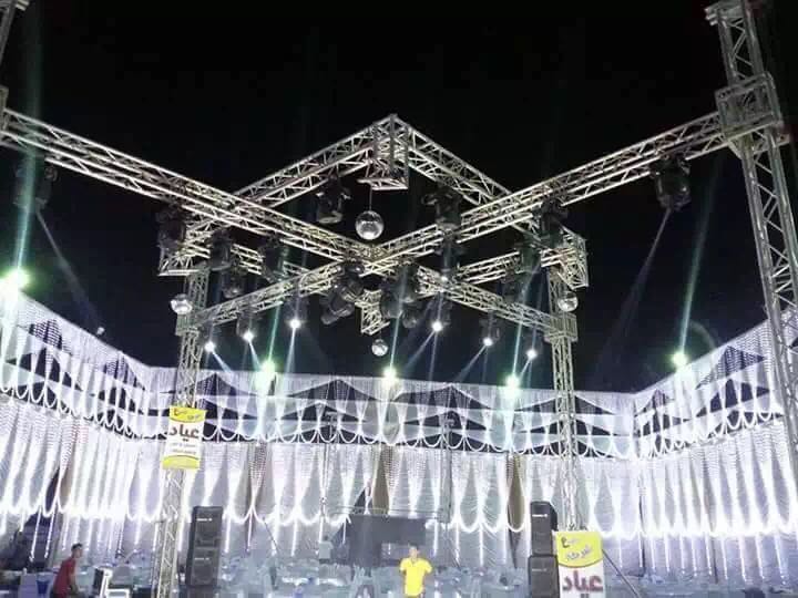 Highly Durable Aluminum Concert Backdrop Canopy Roof Truss for Show and Performance
