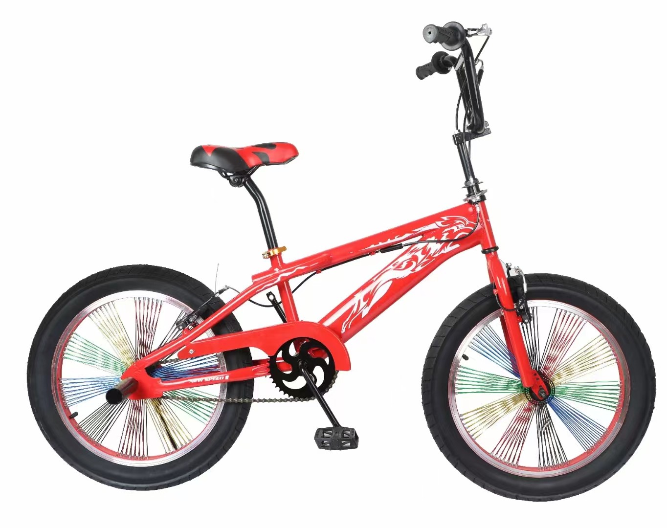 20 Inch Freestyle Bike Sport Racing Bmx Stunt Bike Single Speed