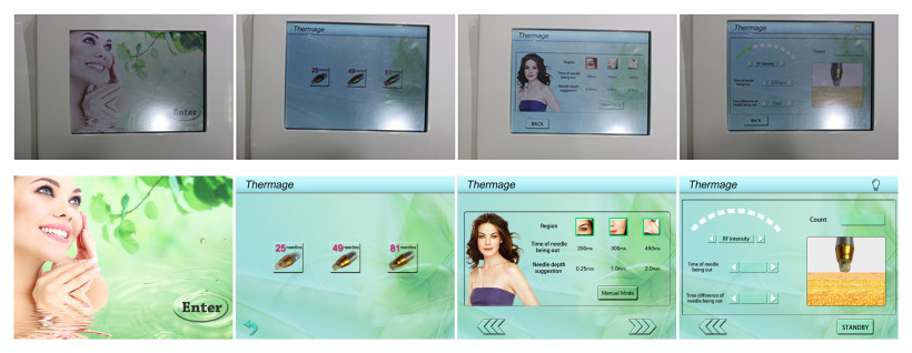 Skin maintenance micro needle nurse system secret microneedle fractional rf laser