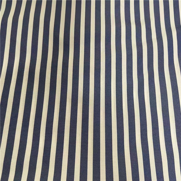 100% Polyester Yarn-Dyed Imitation Memory Wind Breaker Fabric Stripe 75D*75D 100gsm 150CM Water-Proof Winkle Free