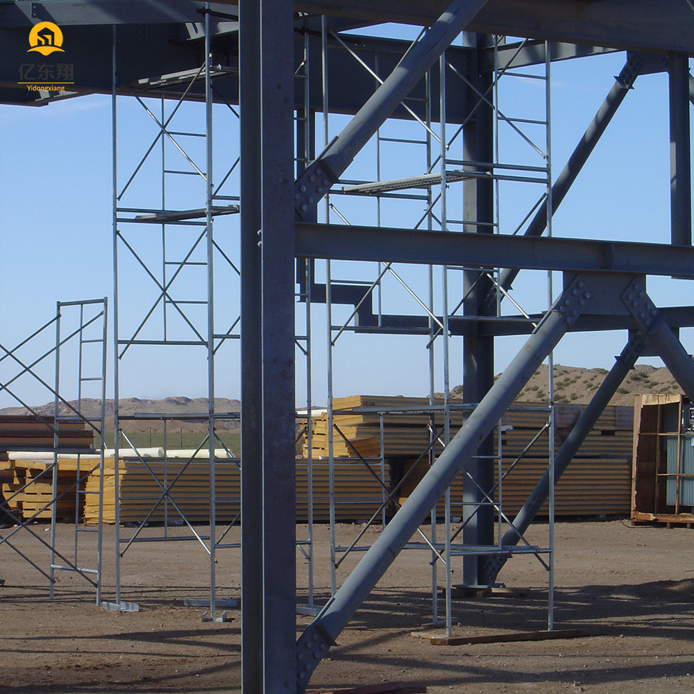 Customized Steel Panel Wall Type Prefabricated Steel Structure Warehouse Snow Load And Earthquake Design