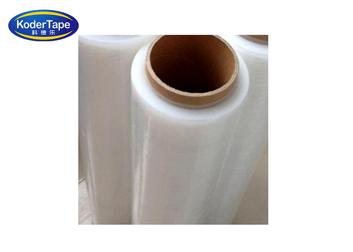 Clear Lldpe Stretch Film 600% Elongation Rate Pre Stretchable Pallets Wraping Bunding