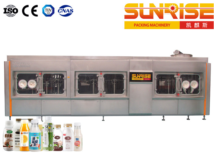 AROL Capping Aseptic Packaging Machine , Aseptic Juice Filling Machine Stainless Steel
