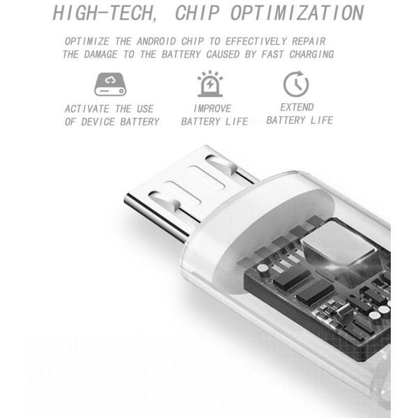 3 In 1 5V 3A Fast Charging USB Data Cable OEM 1.2m For IPhone