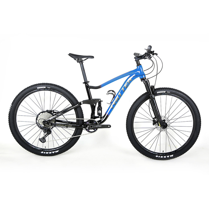 Light Weight AL7005 Aluminium Full Suspension Mountain Bike Smooth Welding Inner Cables