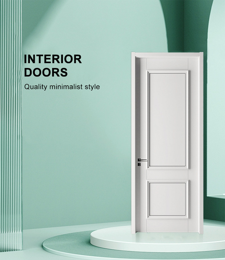 Termite Resistant Plain Internal Fire Doors , OEM Plain Solid Door Apartment Use