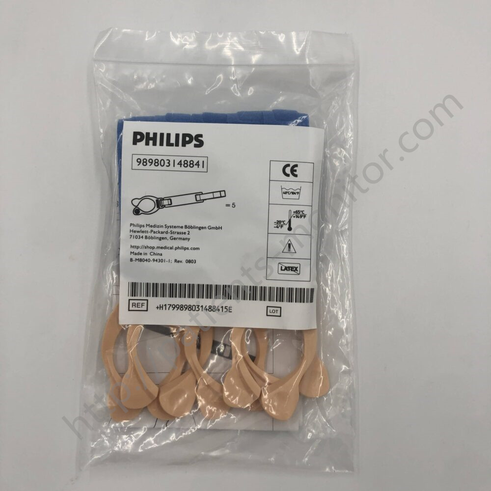 PHiliph IntelliVue Patient Monitor Cable Management Kit 989803148841 M8040-42301 5 Pcs per Bag Medical Equipment
