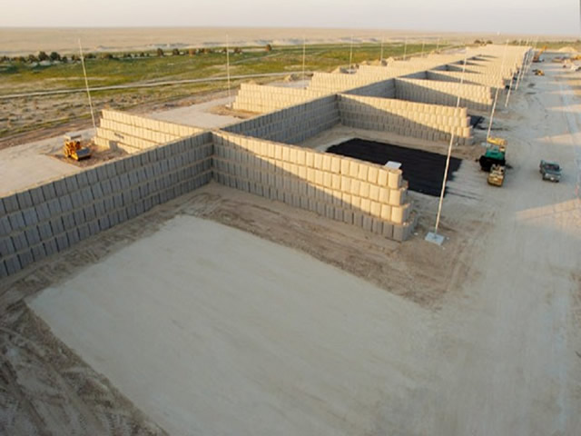 Welded Gabion Hesco Barrier Retaining Wall 1230mm Height