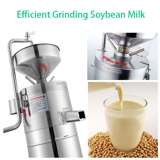 80kg/h 53kg Food Processing Machinery 124mm Soya Milk Grinding Machine For Restaurants