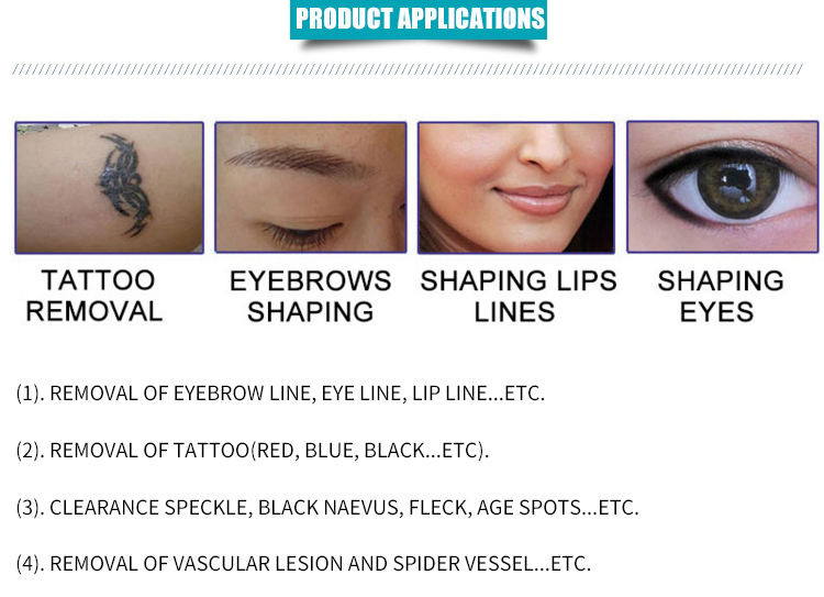 Carbon Tip 500W Q Switched ND YAG Laser Machine For Pigmentation Removal