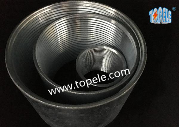 Rigid Coupling Zinc Plated Steel , IMC Conduit Fittings , Electrical Galvanized