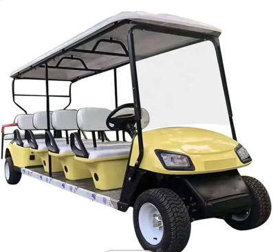 Rechargeable 72 Volt 10 Seater Golf Cart 4x4 Weight 850kg