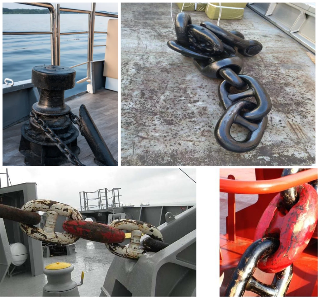 304 316 Stainless Steel Link Chain Stud Link Marine Anchor Chains