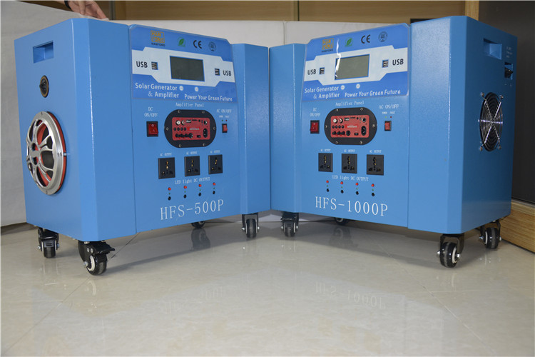 With Speaker 500W1000W Solar Energy System Have Pure Sine Wave Sine Inverters 50% price