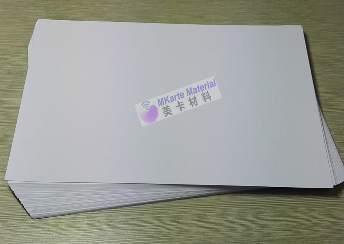 Recycled PVC Card Print Sheet 0.3mm Digital Printable Sheet PVC Card Plastic Materials