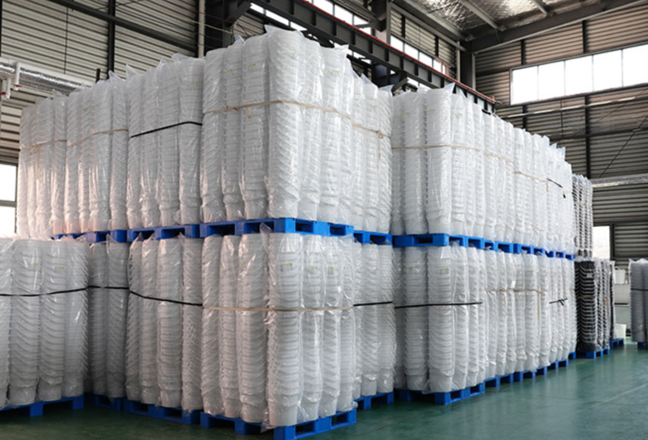 White Handle Available Plastic Container Drum