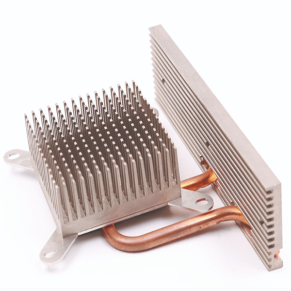 Professional Customized Large Aluminum Extrusion Heatsink with Heat Pipe 0