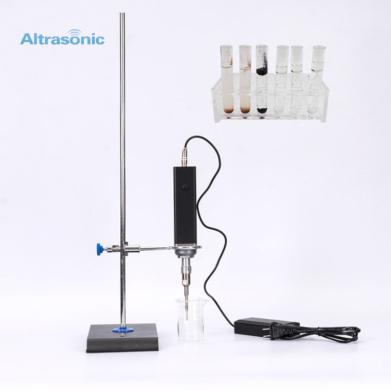 Laboratory Hand Held Ultrasonic Sonochemistry With Titanium Probe