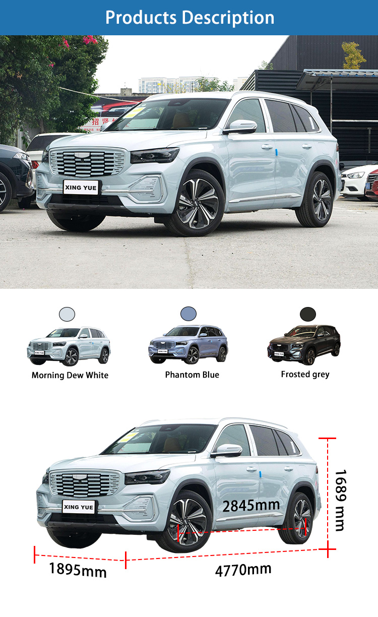 China Geely EV Second Hand Vehicles Electric Mini SUV Hybrid Car