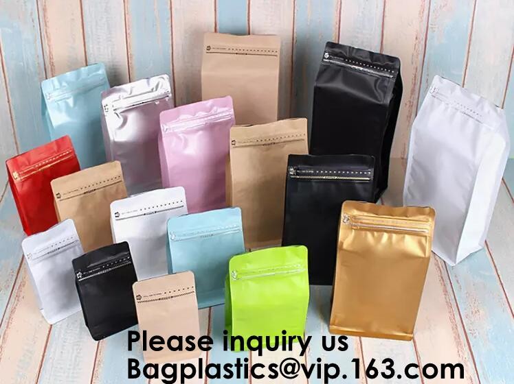 Matte Stand-Up Food Grade Design Storage k Bags (3oz (5" x 7"), Matte Mixed Color Design Stand-Up Pouch), BAGEASE
