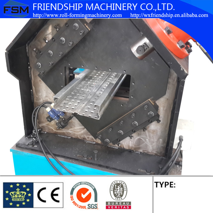 100 mm - 600 mm Width Cable Tray Roll Forming Machines with High Forming Speed 1.5-2.5mm GI Steel