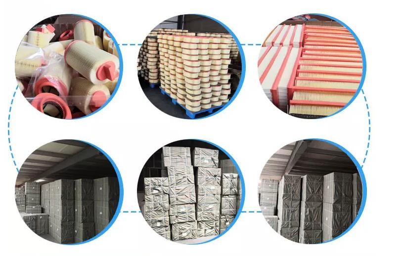 Red Filter Paper PP 17220 - P2J - 003 17220 - P2N - A01 Air Filters Can Be Customized Into Pu