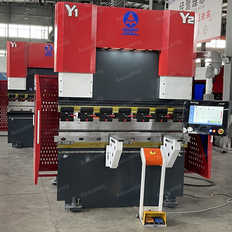 High Accuracy Hydraulic Plate Press Brake Bending Folding Machine With 58T