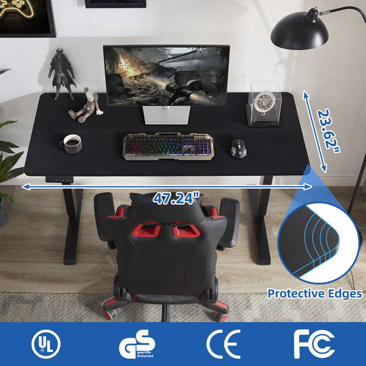 Multi-Function Single Motor Office Desk with Adjustable Table and SPCC Steel Frame